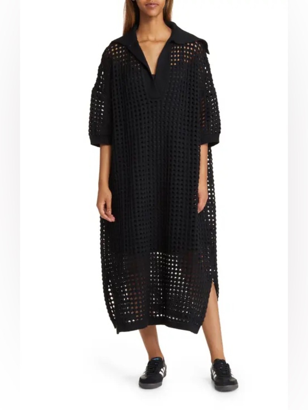 Dressed in LALA Be Bold Oversize Knit Dress L/XL